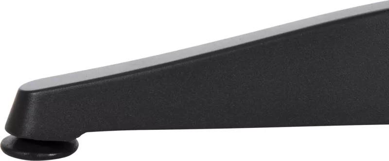 Tavolinë e rrumbullakët alumini ALEXA FH6086.01, sipërfaqe polywood ngjyrë natyrale, Φ60x73H cm