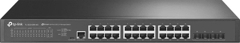 Switch Rrjeti TP-Link TL-SG3428X-M2, 2.5G Ethernet, 1U, i Zi