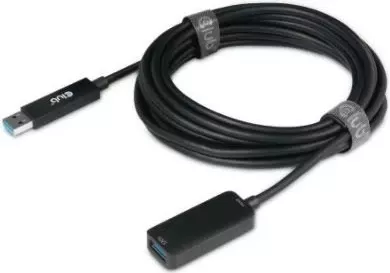 Kabllo USB zgjatës Club3D USB 3.2, 5m, 10Gbps, e zezë