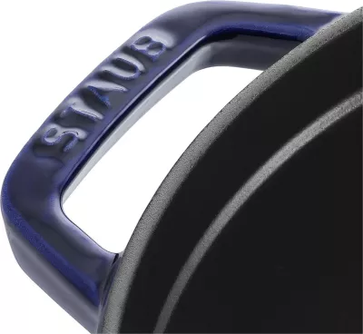Tenxhere Staub La Cocotte 26cm, gize, smalt, kaltër