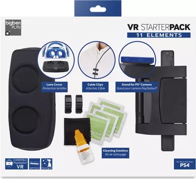 Set aksesorësh për pastrim VR Bigben VR Starter Pack për PS4/PlayStation VR, 11 copë