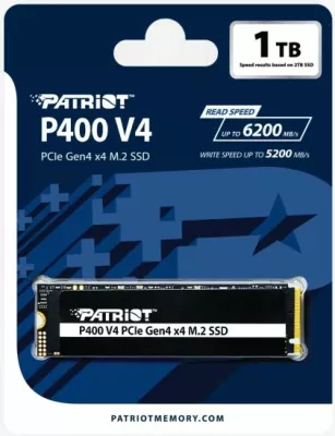 SSD M.2 NVMe Patriot P400 V4 1TB PCIe Gen4 x4 2280