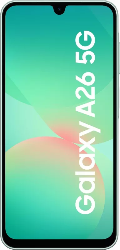 Celular Samsung Galaxy A26 128GB 5G Dual SIM, i gjelbër