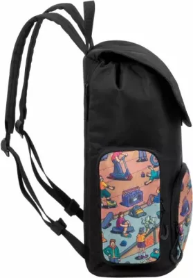 çantë shpine RIVACASE Skaters 5425 15L për laptop, e zezë