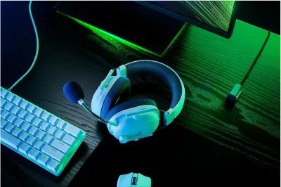 Kufje Razer BlackShark V2 Pro 2023, Bluetooth, 2.4 GHz, e bardhë