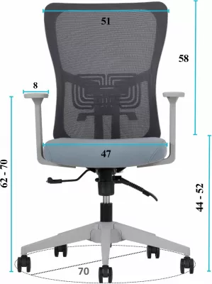 Set karrigesh zyre (2 copë), Skye Decor, lumbar 108, gri