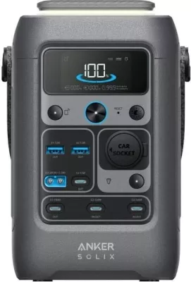 Stacion portativ Anker Solix C300X, 300 W, 288WH, i zi