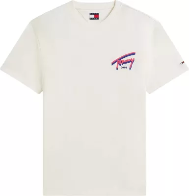 Maicë për meshkuj Tommy Hilfiger Jeans DM0DM23542, krem (Sour Cream) [Madhësia: XL]