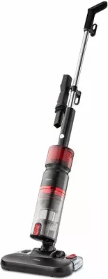 Fshesë elektrike vertikale UFESA Sonora MPN 81406087, 500 W, 2-në-1 (thithje + fshirje e lagësht), HEPA, 0.4 L, e zezë/kuqe