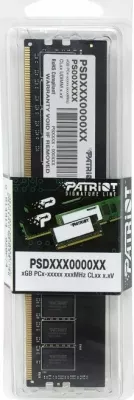 RAM Memorje Patriot Signature PSD416G32002 16GB DDR4 3200MHz CL22 1x16GB UDIMM, e zezë