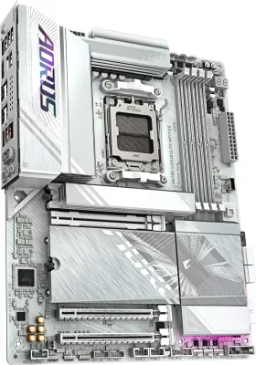Pllakë amë Gigabyte X870E AORUS ELITE WIFI7 ICE, Socket AM5, WiFi 7, e argjendtë
