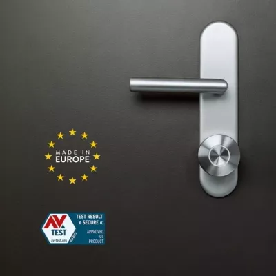 Bravë inteligjente Nuki Smart Lock ULTRA, wireless, argjendtë