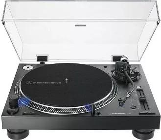 Gramafon audio-technica AT-LP140 XP, 3 shpejtësi, i zi
