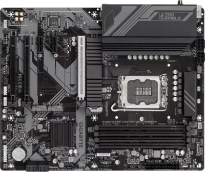 Pllakë amë GIGABYTE Z790 D AX, LGA1700, ATX, DDR5, Wi‑Fi 6E, 2.5GbE, e zezë