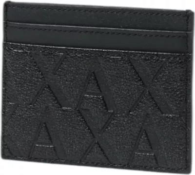 Kuletë kartash për meshkuj Armani Exchange XM000880 AF12133, e zezë