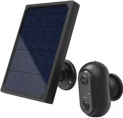 Kamerë monitorimi Hama 176615, wireless, Full HD, microSD, e zezë