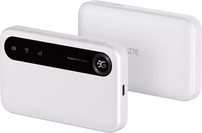 Router mobil ZTE U50 5G, Bardhë