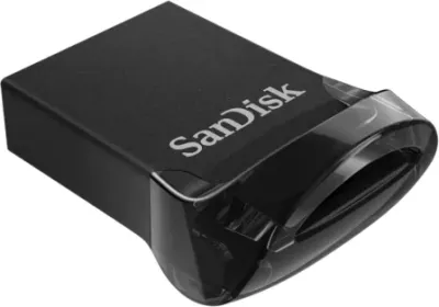 USB stik SanDisk Ultra Fit SDCZ430-064G-G46 64GB USB-A USB 3.2 Gen 1 deri 400MB/s, e zezë