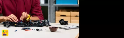 Set ndërtimi LEGO Technic Oracle Red Bull Racing RB20 F1, 1639 pjesë, multingjyrësh