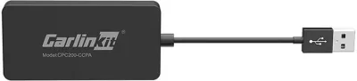 Adapter wireless Carlinkit CPC200-CCPA për Apple CarPlay/Android Auto, i zi