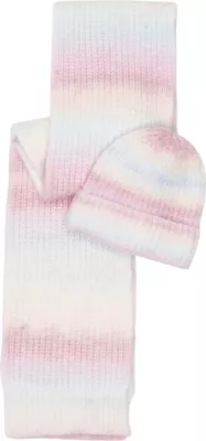 Set shall dhe kapelë për femra Pieces PCJennifer 17160967, roze