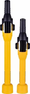 Zgjatës tubi thithës Dewalt DXVA00-1200E me kokë rrotulluese, i verdhë/zi