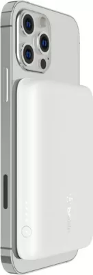 Power bank Belkin BPD002BTWH, 2500 mAh, Wireless, Bardhë