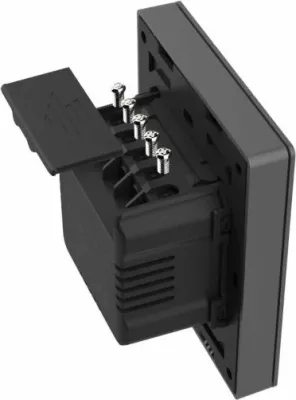 Switch muri smart Wi‑Fi SONOFF M5-3C-80, 3-kanalësh, antracit