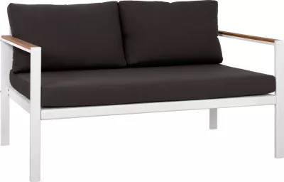 Divan 2 vendësh alumini FH5523.01 i bardhë