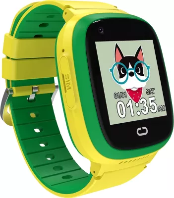 Smartwatch CANYON Sunny KW-48 4G LTE GPS video, 512MB, Nano-SIM, gjelbër