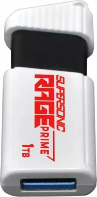USB memorje PATRIOT Supersonic Rage Prime 1TB USB 3.2 Gen 2 600MB/s, e bardhë