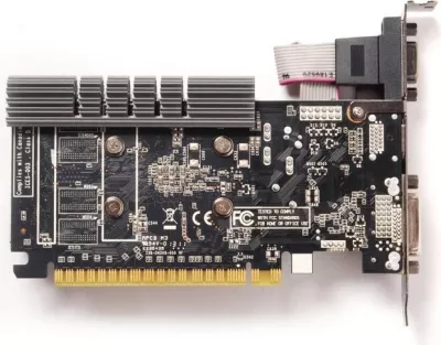 Kartelë grafike Zotac GeForce GT 730, 4 GB, GDDR3, PCI Express x16 2.0, e zezë/gri/argjendtë