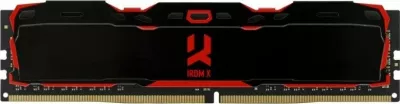 RAM memorje GoodRam IRDM X IR-X3200D464L16SA/8G 8GB DDR4 3200MHz CL16 UDIMM Low Profile, e zezë, 1 copë