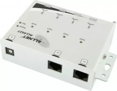 Relais switch ALLNET ALL4427, 250 V, 10 A, Bardhë