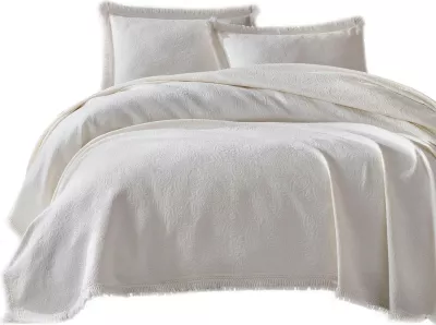 Set piké dopio Grace, ngjyrë krem, L'essentiel