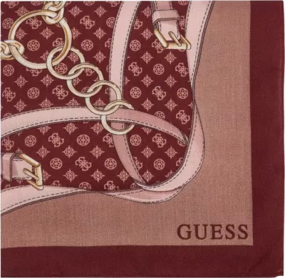 Shall për femra Guess AW5679 POL03, bordo