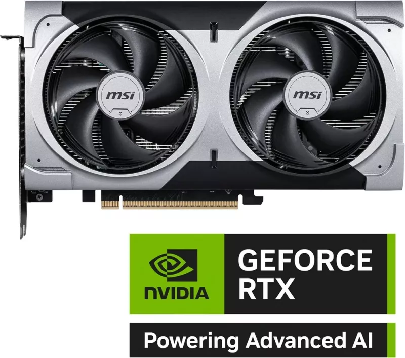 Kartelë grafike MSI VENTUS GeForce RTX 5060 Ti 16G 2X OC PLUS, 16 GB, e zezë