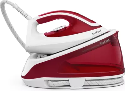 Hekur me bazë Tefal SV6111E1 2200W 5.2 bar, avull 120 g/min (250 g/min boost), e kuqe