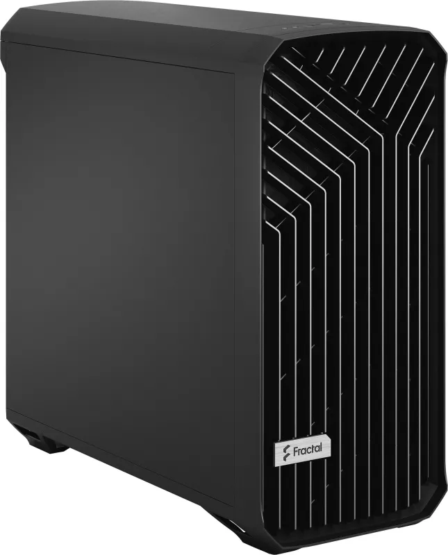 Kasë Fractal Design Torrent, Tower, PC, ATX, EATX, ITX, micro ATX, SSI CEB, Steel, Gaming, e zezë
