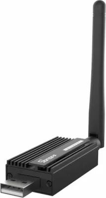 Marrës USB Zigbee, SONOFF ZBDongle-E, Zigbee 3.0, +20 dBm, antenë e jashtme SMA, i zi