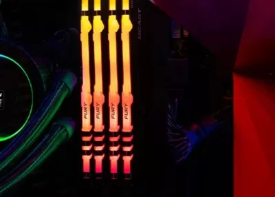 RAM Memorje Kingston FURY DDR4 64GB 3200MHz CL16 Beast Black