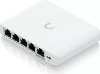 Switch Ubiquiti UniFi Flex Mini 2.5G, Managed, 5 porte, PoE, Desktop