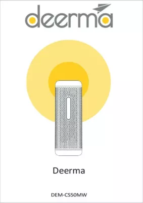 Dehumidifikues Deerma DEM-CS50MW, për hapësira të vogla, i bardhë