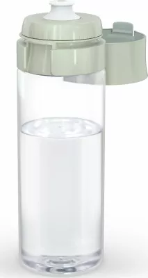 Shishe filtruese uji Brita Vital 600ml, pastel e gjelbër, me 2 MicroDisc filtra