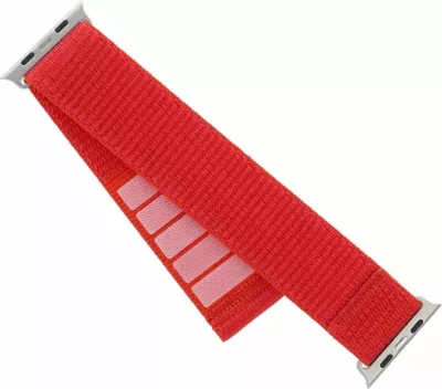 Rrip najloni sport për Apple Watch Fixed FIXNST2-436-RD 38/40/41mm, 160-210 mm, i kuq