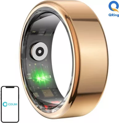 Smartring Colmi R02, 19.8 mm, Gold, madhësia 10