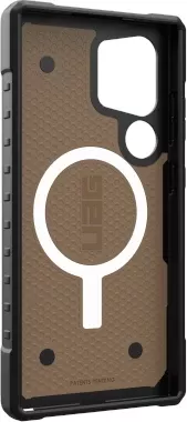 Mbështjellës UAG Pathfinder Magnet SE për Samsung Galaxy S24 Ultra, modul magnetik, moro kafe/gri