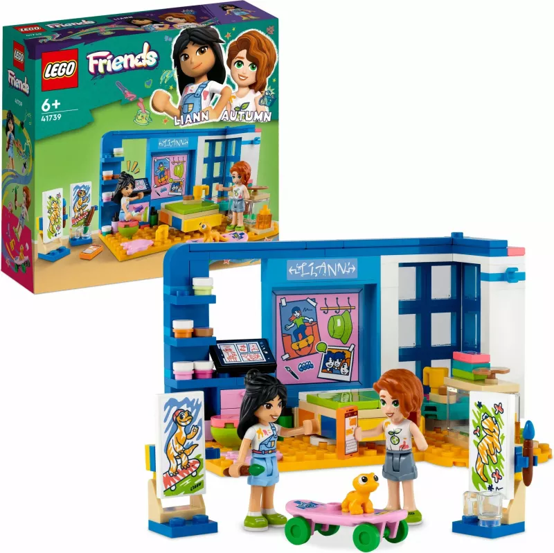 Set ndërtimi LEGO Friends 41739 Liann's Room, 204 pjesë, shumëngjyrëshe