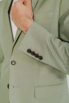 Sako për meshkuj Antony Morato BONNIE MMJS00044-FA800164, jeshile sage [Madhësia: 48]