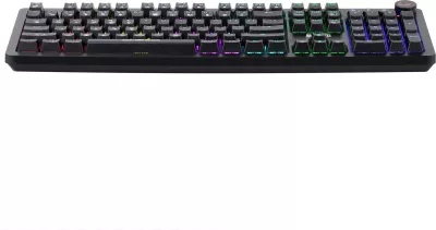 Tastierë mekanike Marvo KG917, RGB, full size 107 tasta, switch Blue, me kabllo, e zezë